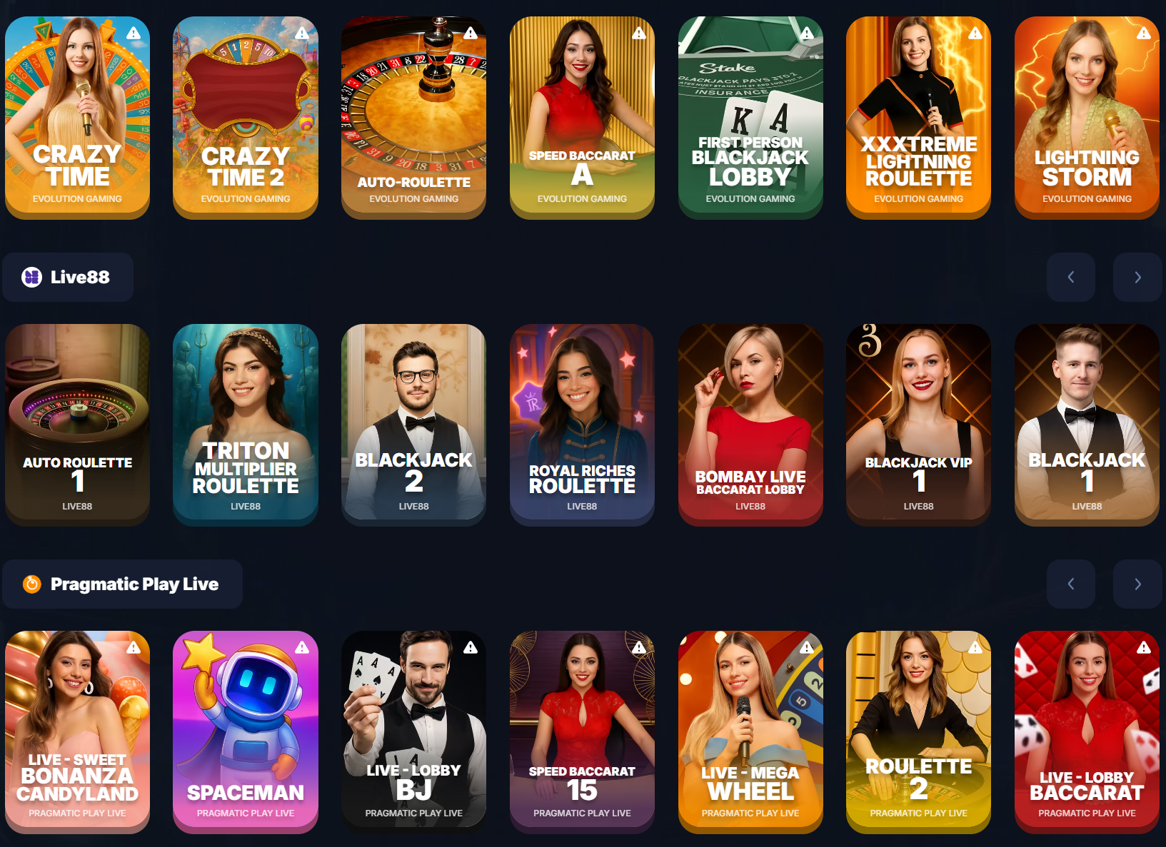 лайв казино водкабет